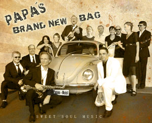 Papas Brand New Bag - Bandplakat - PapaMobil